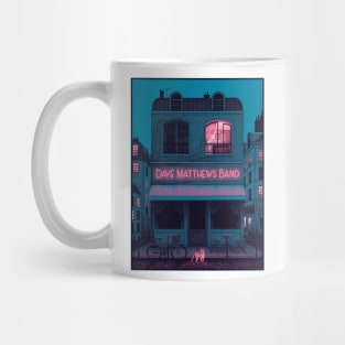 Retro Building Mug